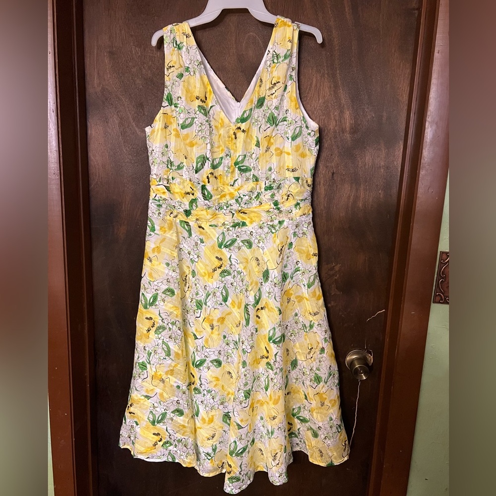Amanda Lane Floral Print Dress